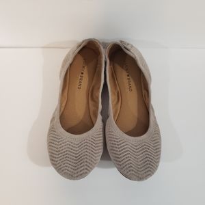 LUCKY BRAND echo perforated ballet flats